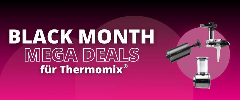 Black Month Mega Deals für Thermomix® Schriftzug