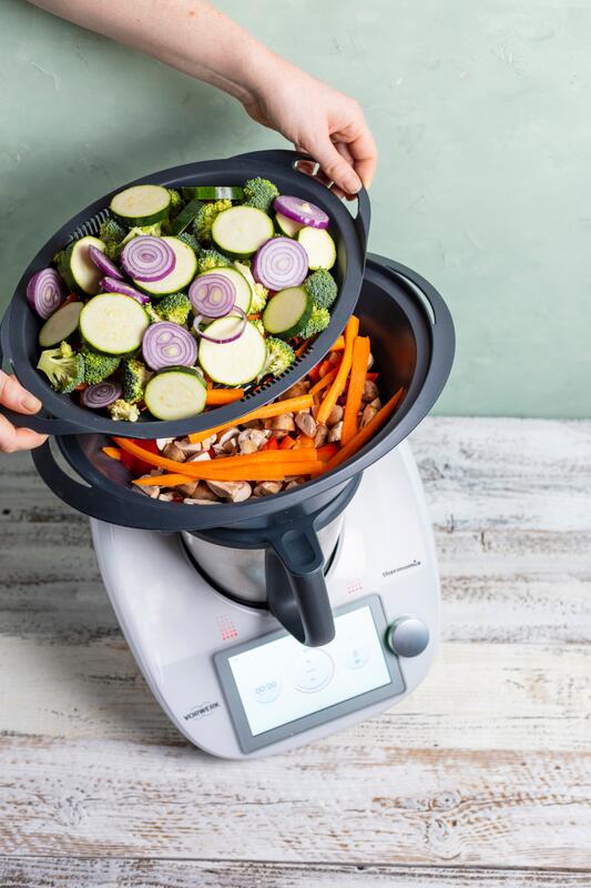 Gemüse im Varoma® des Thermomix®