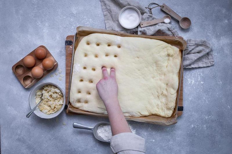 Butterkuchen vorbereiten