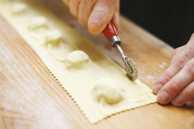 Ravioli-Produktion