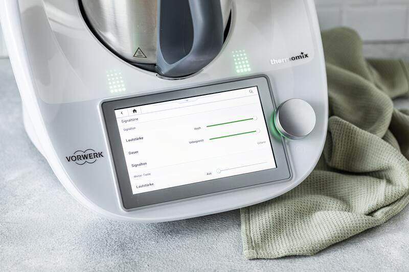 Der Signalton des Thermomix® wird eingestellt.