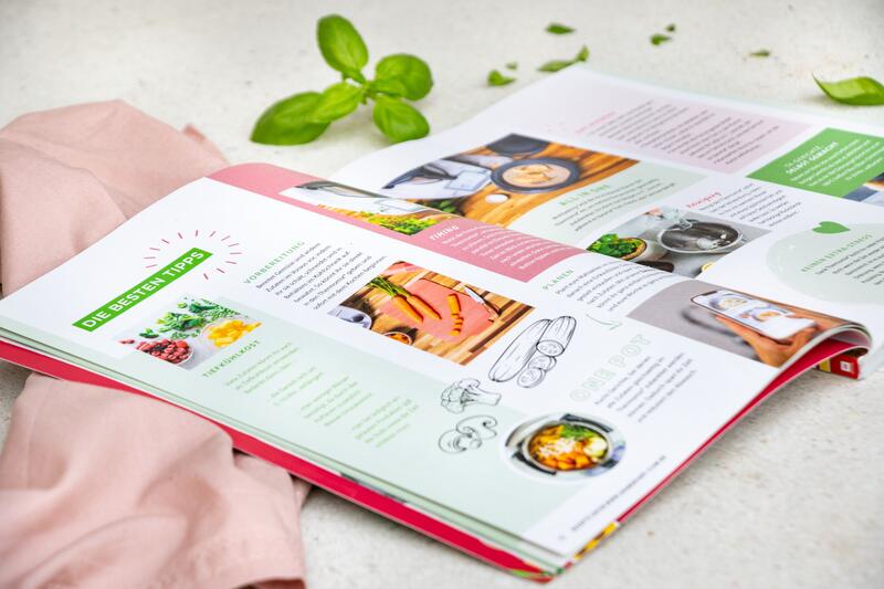 Rezept-Doppelseite aus der Gold-Edition 3-23