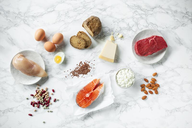  High Protein Lebensmittel Protein Proteinliferanten Zutaten Zutatenübersicht Übersicht