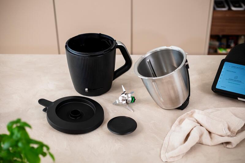 Der Mixtopf des Thermomix® TM7 auseinandergebaut