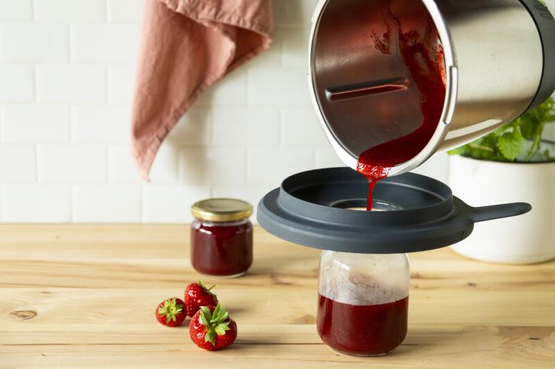 Marmelade, Trichter, Glas, Küche