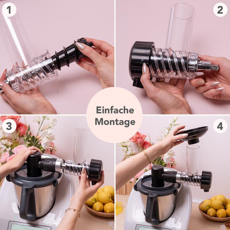 WunderCentix Softeis Maker für den Thermomix® Schritt für Schritt Anleitung