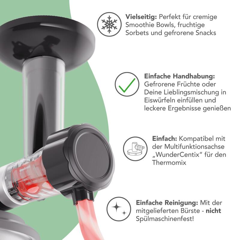 WunderCentix® Softeis-Aufsatz für den Thermomix®