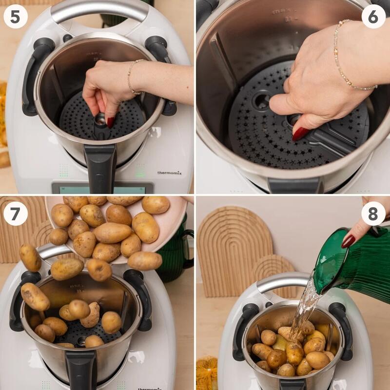 WunderPeeler Thermomix® Kartoffeln schälen