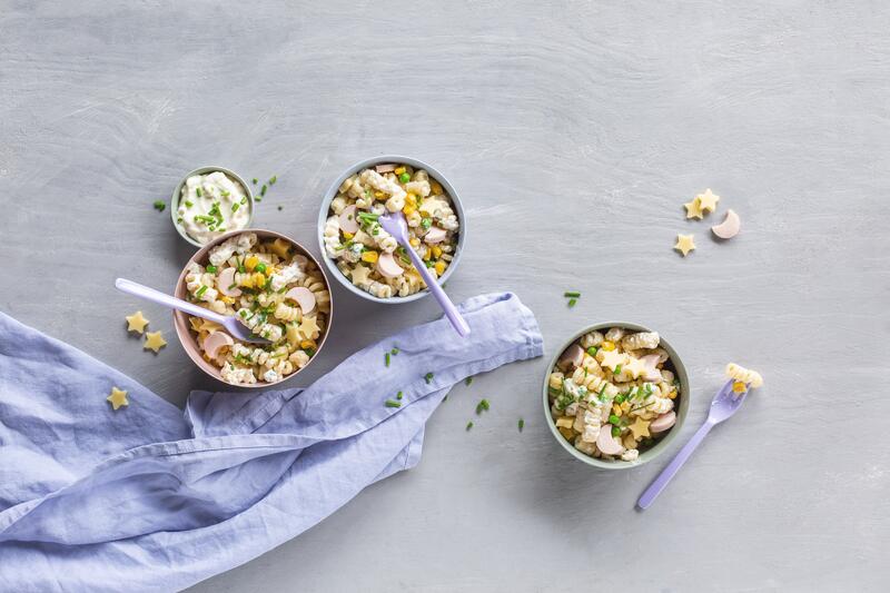 Nudelsalat mit Mayonnaise