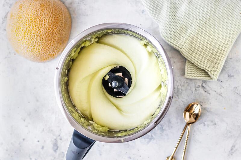 Veganes Melonen-Softeis im Thermomix®