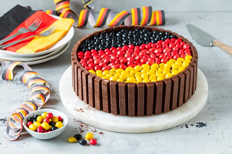 Deutschland-Torte aus der Springform