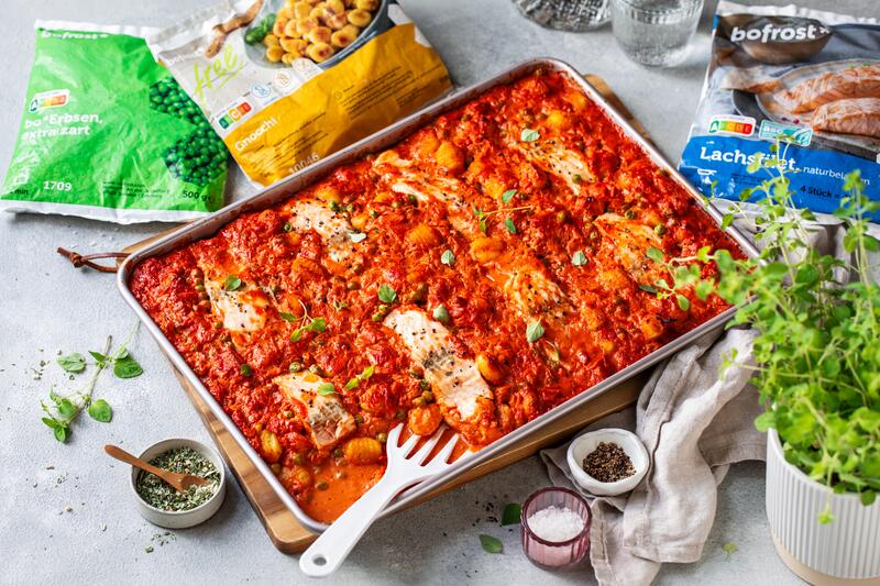 Ofenlachs XXL vom Blech