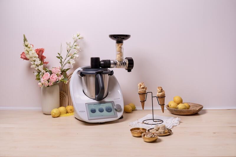 WunderCentix® Softeis-Aufsatz für den Thermomix® im Einsatz