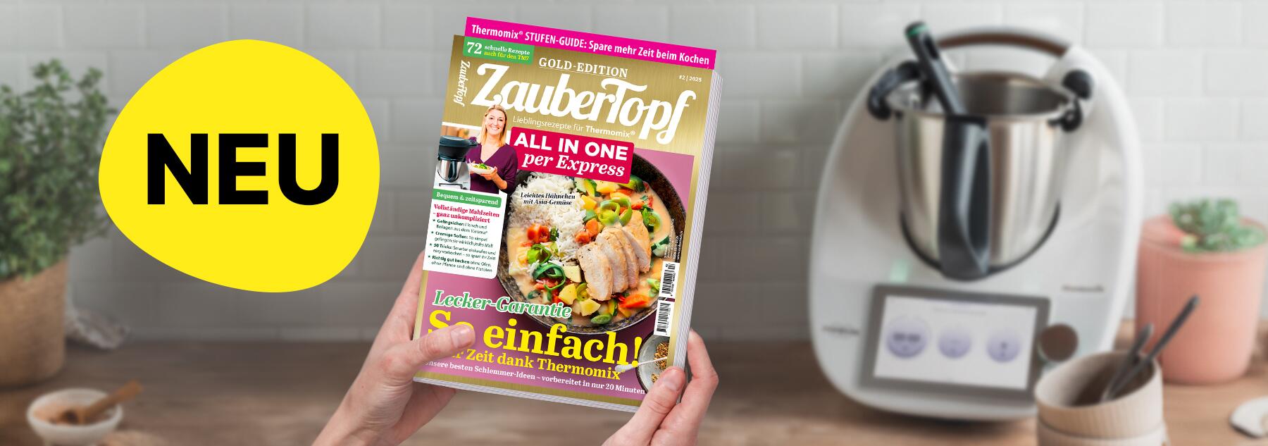 🎉 Die neue ZauberTopf Gold-Edition 02/2025 ist da!