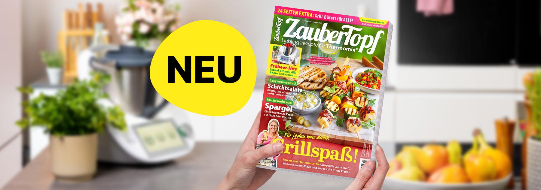 Die neue ZauberTopf Ausgabe 04/25 ist da! 🌟