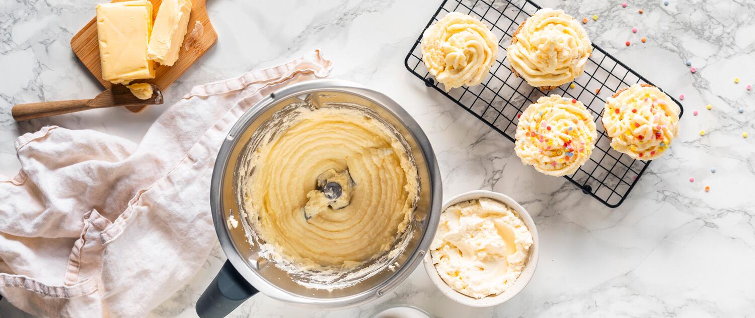 Buttercreme im Thermomix® – so gelingt sie perfekt! 🎂