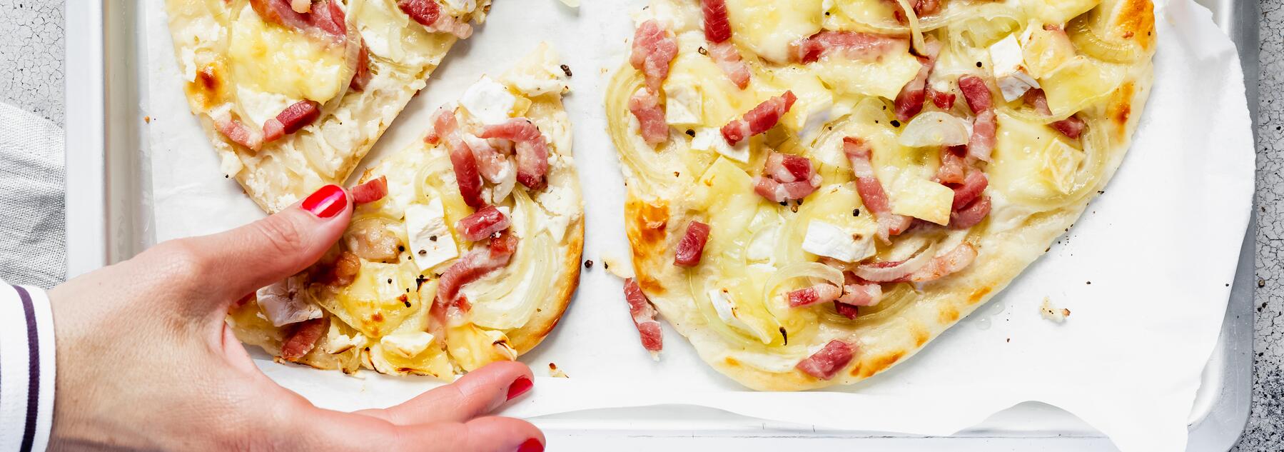 Flammkuchen aufwärmen: So einfach geht's!