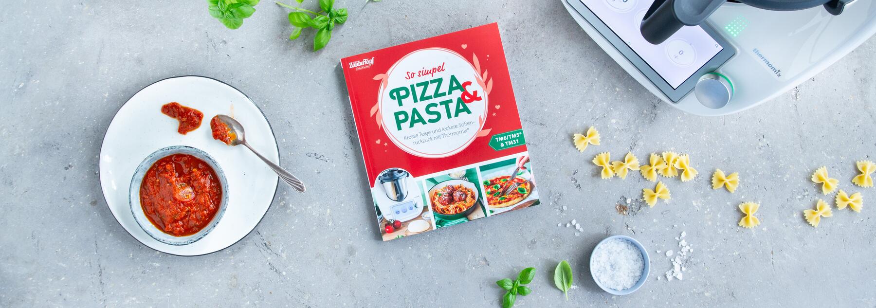 Ab nach Italien mit dem Kochbuch "Pizza & Pasta"