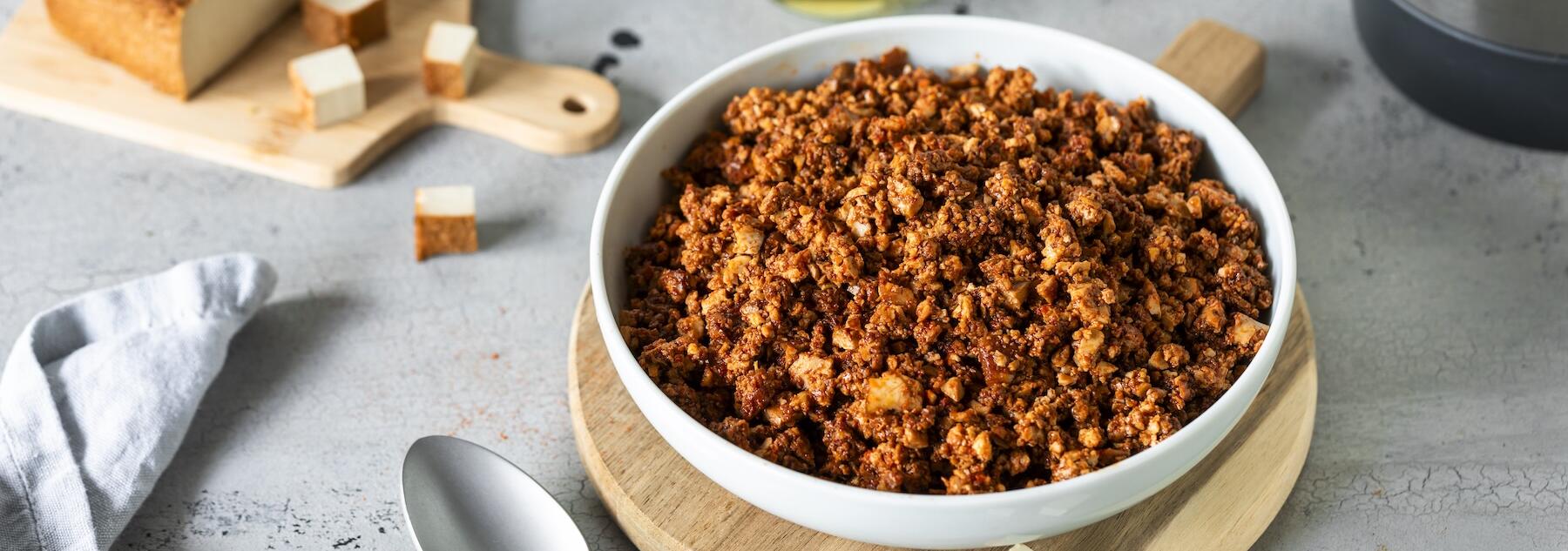 Veganes Hackfleisch selber machen 🌱