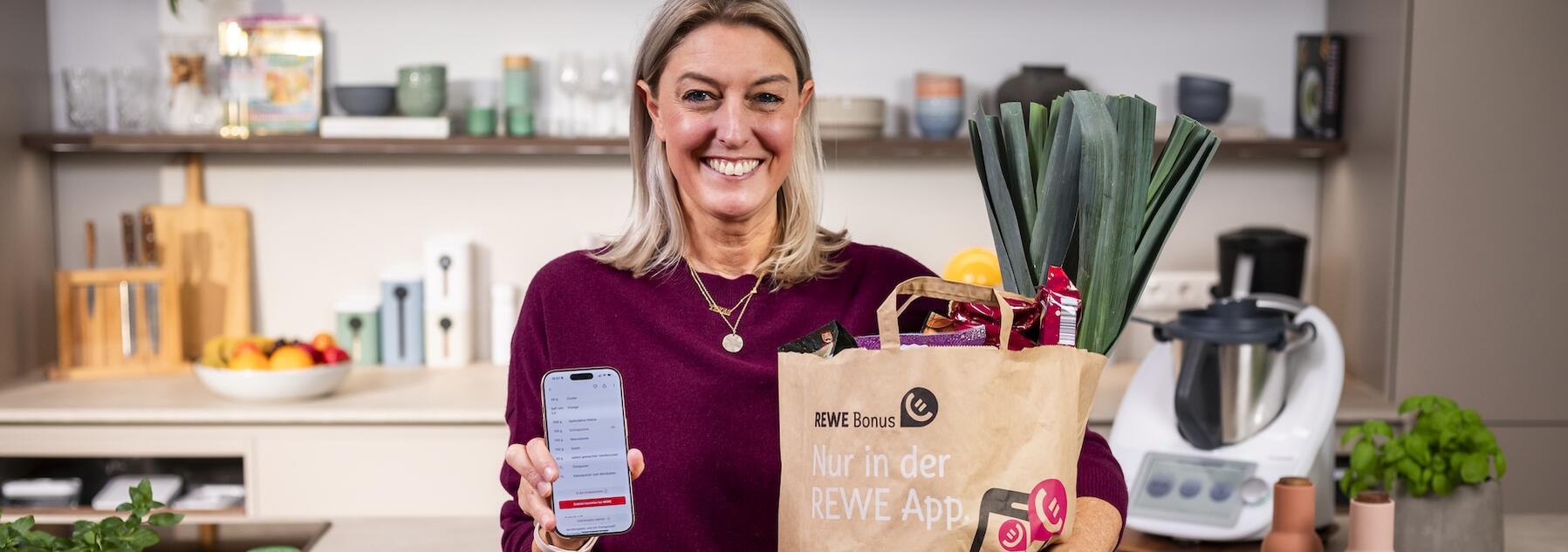 Jetzt mit dem REWE-Button direkt aus dem Club einkaufen! 🛒