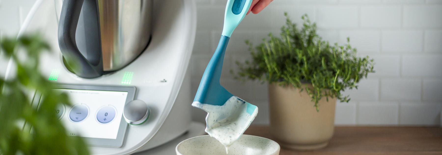 BRANDNEU: Calotti® Drehkellenspatel Silikon +