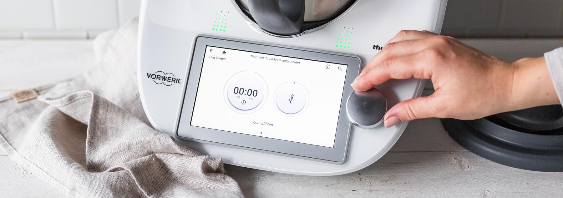 Teig kneten und noch mehr – das alles kann der Teigmodus!