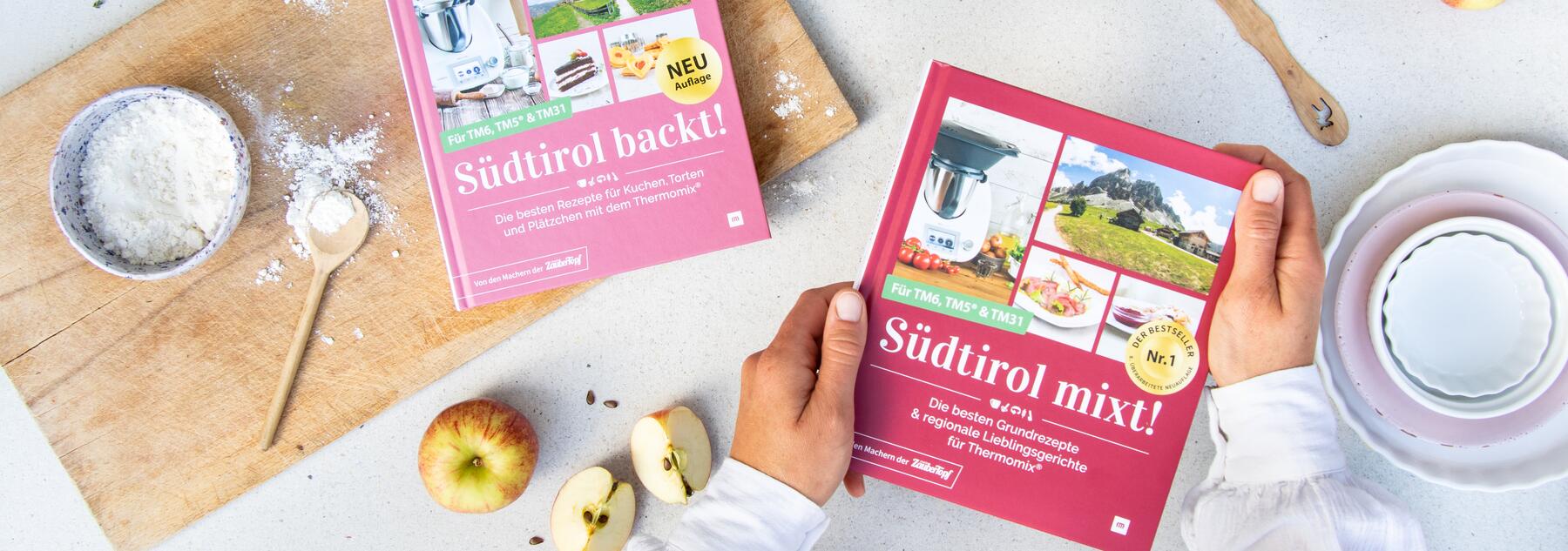Bergluft schnuppern mit unserem beliebten Kochbuch-Duett