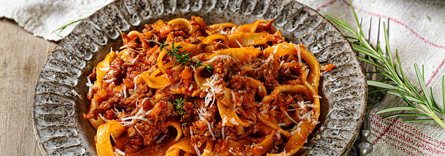 Welches Hackfleisch für Bolognese?