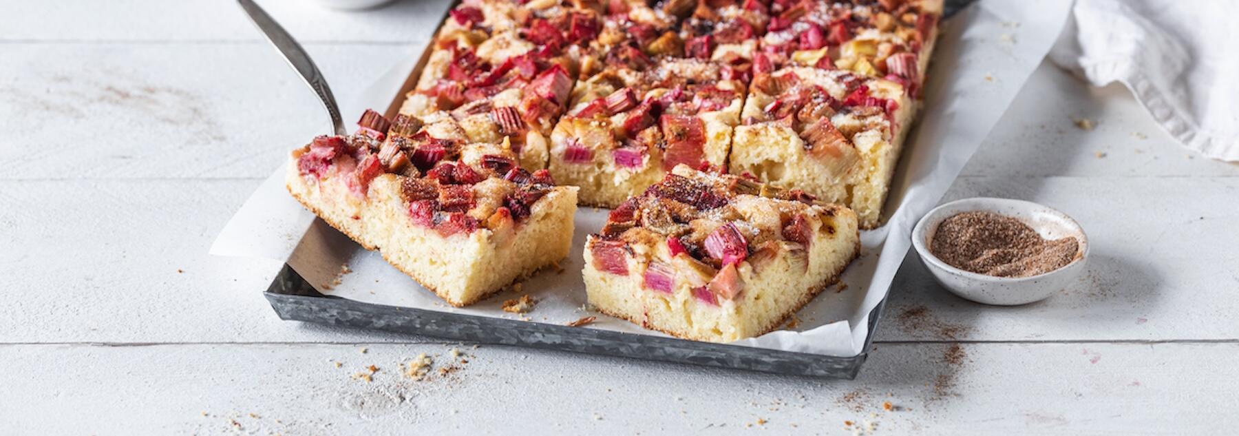 Rhabarberkuchen einfrieren: So geht's 🍰