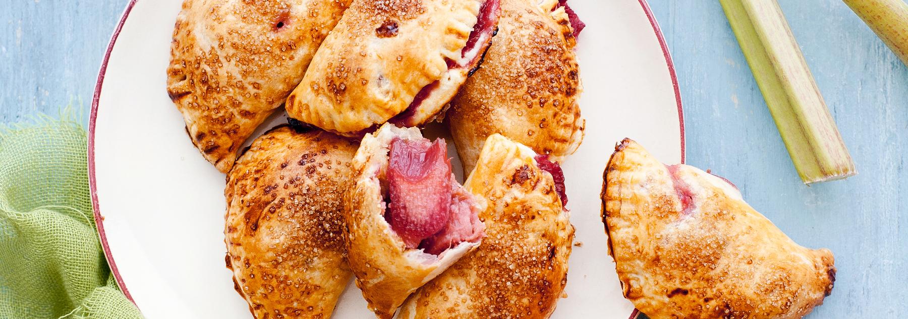 BläTterteigteilchen Mit Rhabarber - Rezepte Suchen