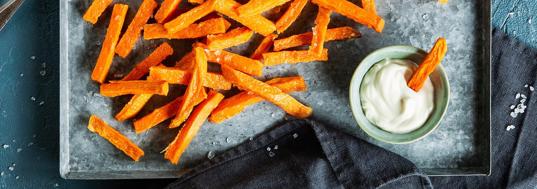 Sind Süßkartoffelpommes gesünder als normale Pommes?