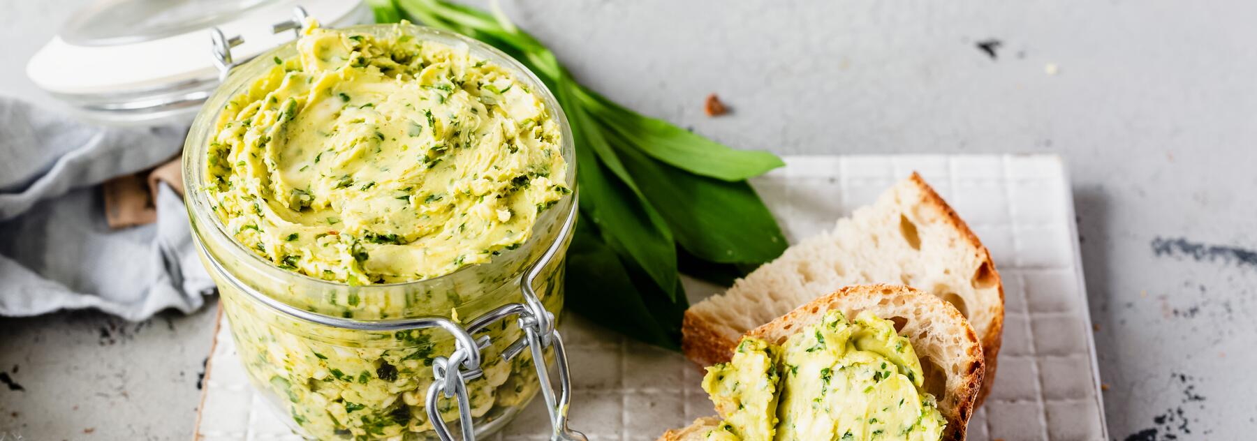 Bärlauchbutter einfrieren – so gehts!