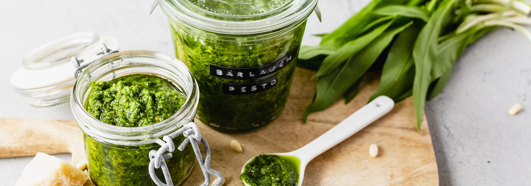 Bärlauchpesto einfrieren ganz einfach!