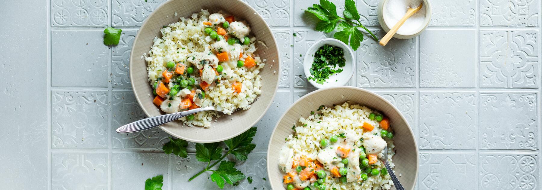 So frierst du Hühnerfrikassee richtig ein!