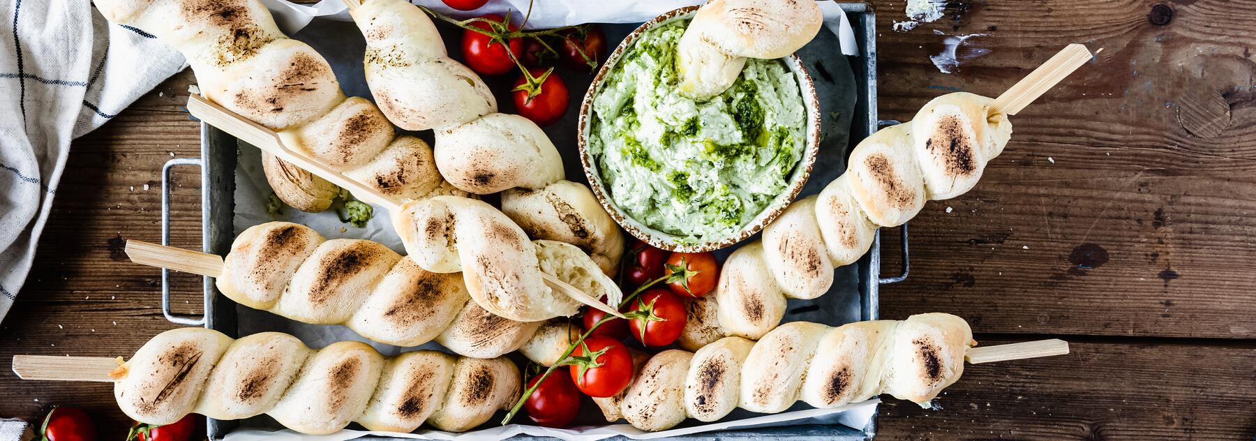 Stockbrot ganz einfach mit dem Thermomix® machen 🔥