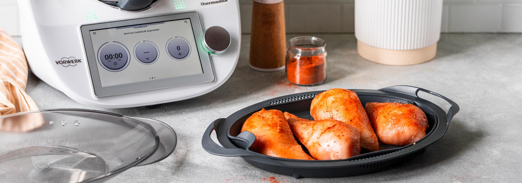 Hähnchen perfekt garen im Varoma® – saftig, zart & einfach! 😍