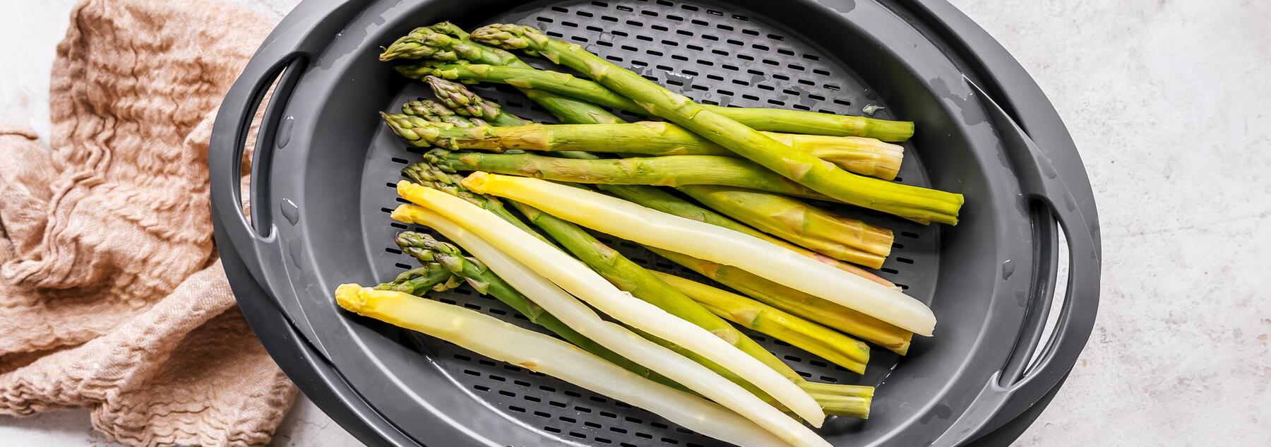 Perfekter Spargel aus dem Varoma® Thermomix® ZauberTopf-Club