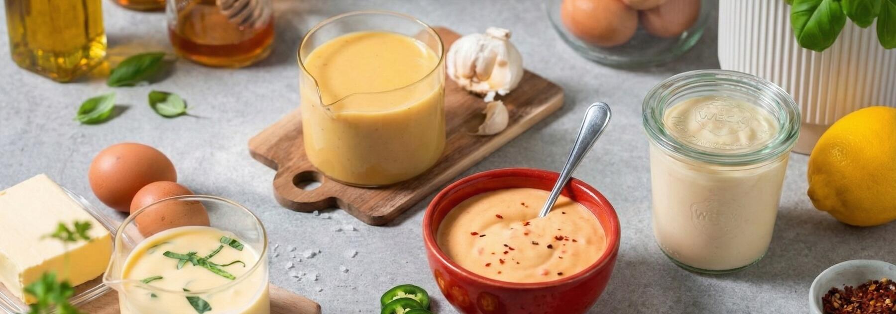 So gelingen dir deine Lieblingssoßen von Aioli bis Vinaigrette superseidig 😋