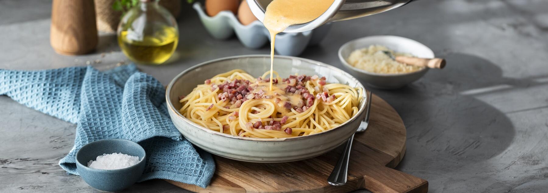 Carbonara-Liebe – Klassiker, mit Sahne oder neu interpretiert 🍝💛