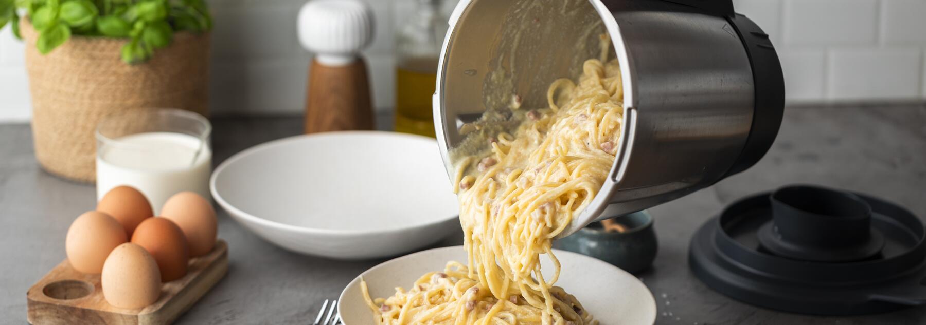 Perfekt cremige Carbonara mit Thermomix®