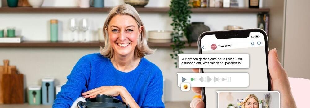 Deine tägliche Portion ZauberTopf – Triff mich bei WhatsApp! ✨