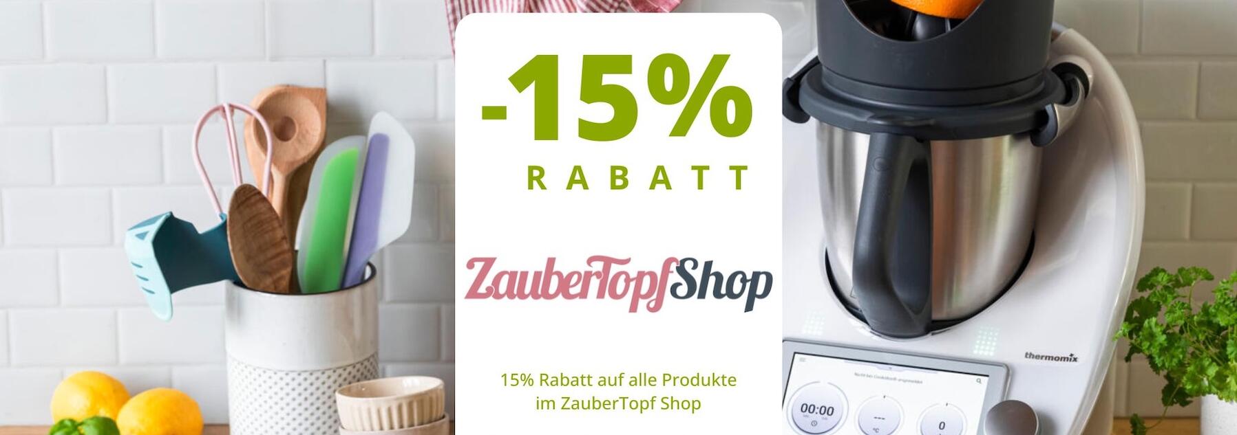 Dauerhaft 15% auf Thermomix® Zubehör – so gehts! 🤩