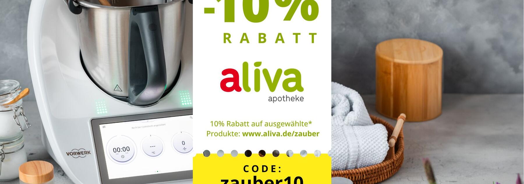 Spare 10 % auf Kosmetikprodukte von Aliva 💡🌿
