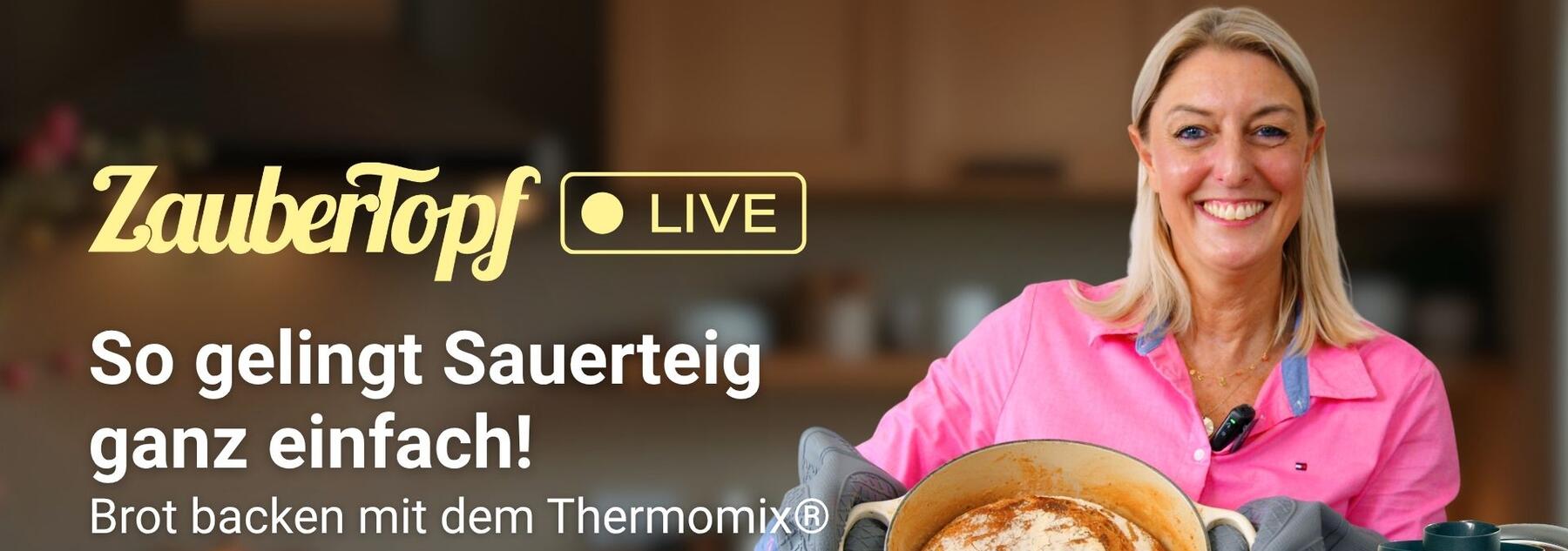 Großes Live Event: Sauerteig ansetzen und Brot backen 🍞
