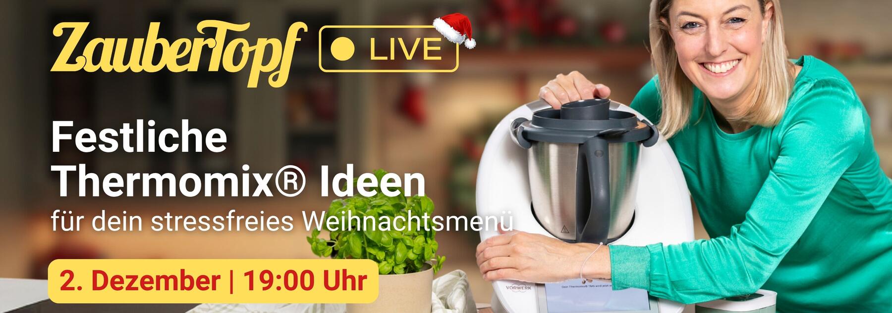 Exklusives Live-Event: Festliche Ideen für dein Weihnachtsmenü ✨ 🎄
