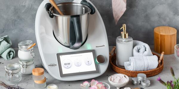 Thermomix, Kosmetik, Handtuch, Tigel, Spender