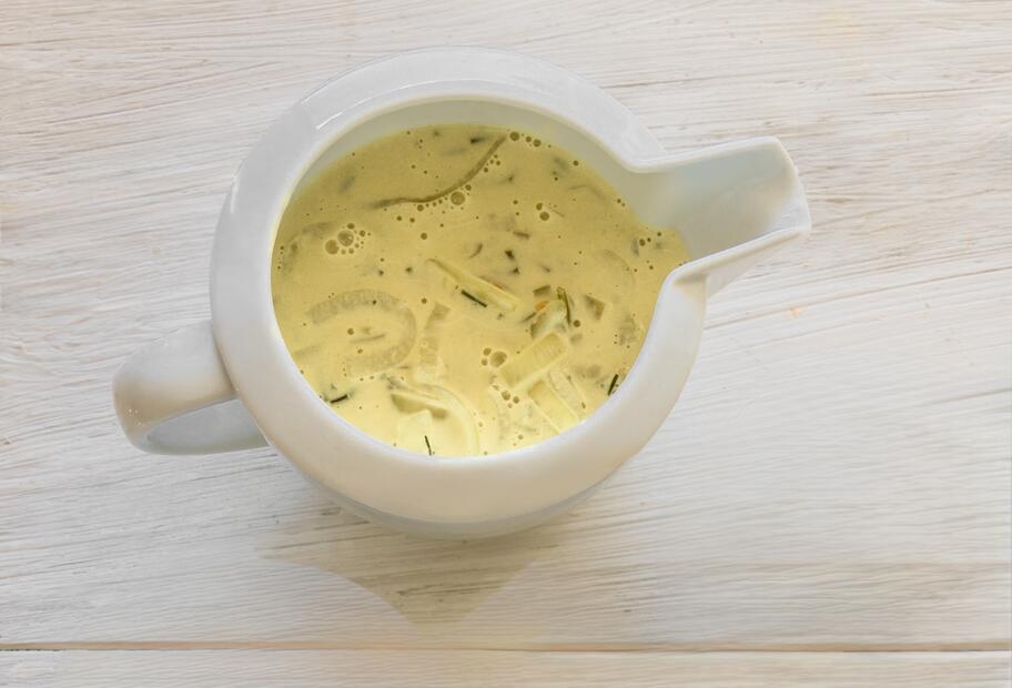 Zwiebel-Senf-Soße