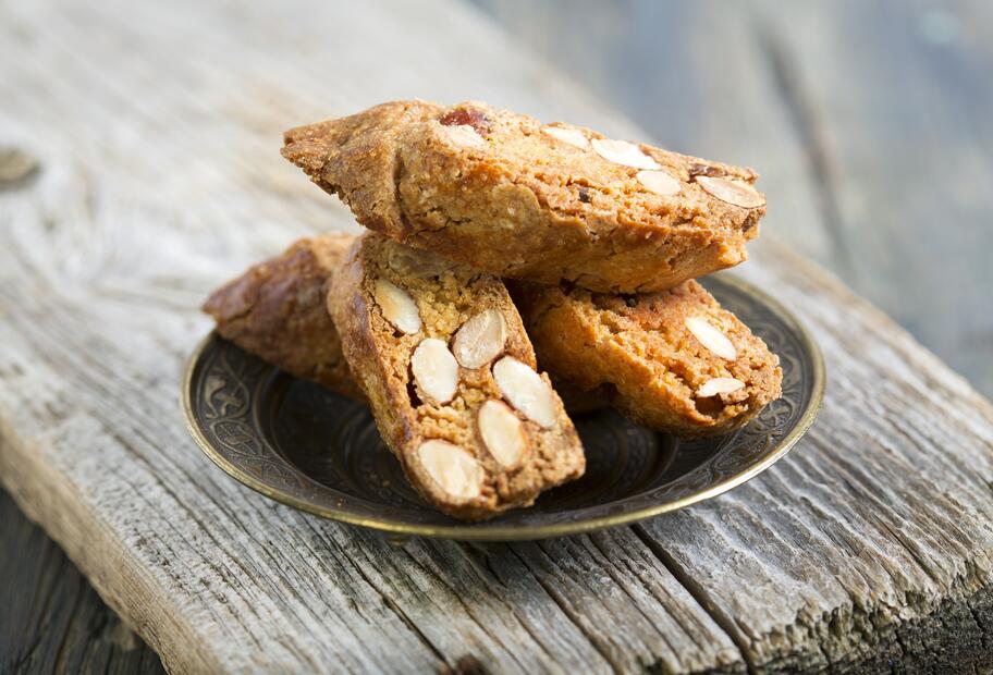 Cantuccini mit Mandeln