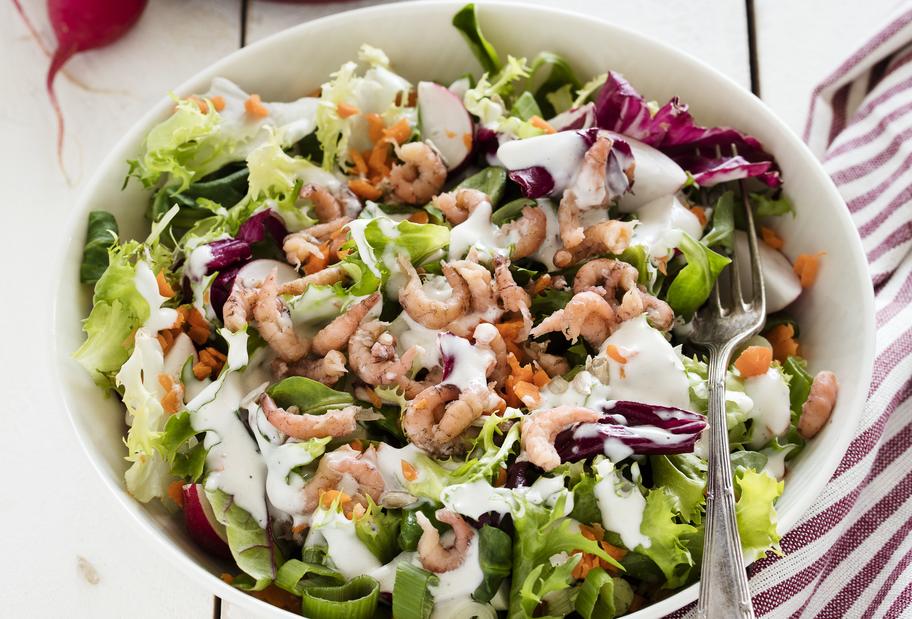 Krabbensalat mit Dressing Sylter Art für den Thermomix®