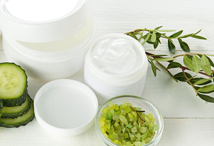 Gesichtsmaske mit Aloe Vera